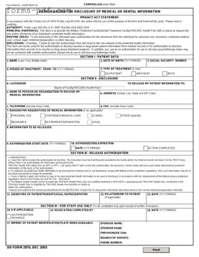 DD 2870 PDF Form