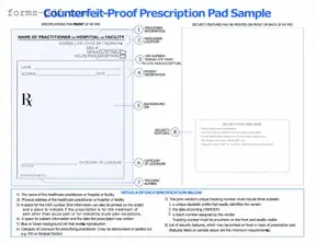 Prescription Pad PDF Form
