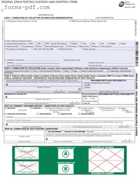 Drug Screen PDF Form